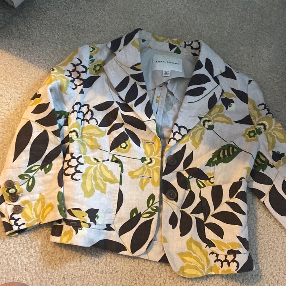 Linen blazer